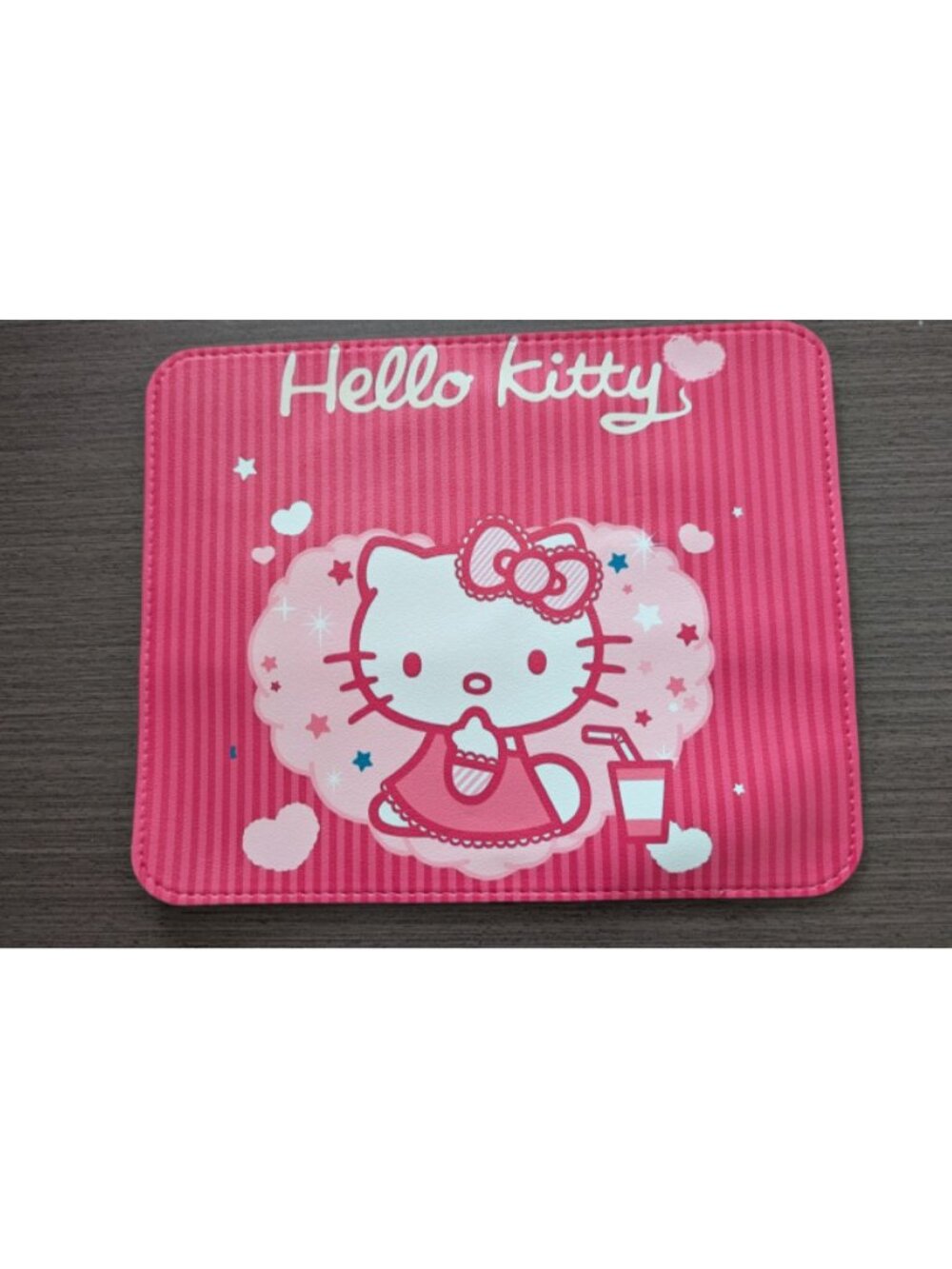 Hello Kitty Pink Desk Mat Cute Waterproof Leather Mouse Pad, Non‑Slip Study